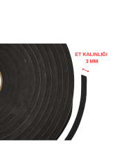 3 x 40 Mm (100 Metre) Yapışkanlı Polietilen Sünger Şerit