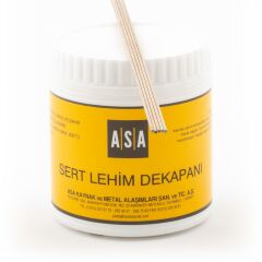 Gümüş Kaynak Dekapanı Asa-Flo (500 gr) + Gümüş Kaynak Teli %10 2 mm (5 Adet)