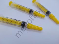 2ml Kan Gazı Enjektörü - Pulvarize Heparin