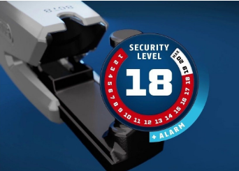 Abus Granıt™ Detecto Xplus 8077 Alarmlı Disk Kilidi - Mavi