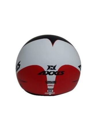 Axxis Square Larch Matt Black-Red Yarım Kask