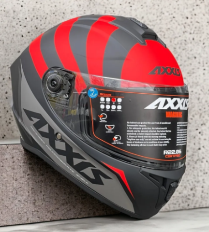 Axxis Draken S Premier Matt Red Kask