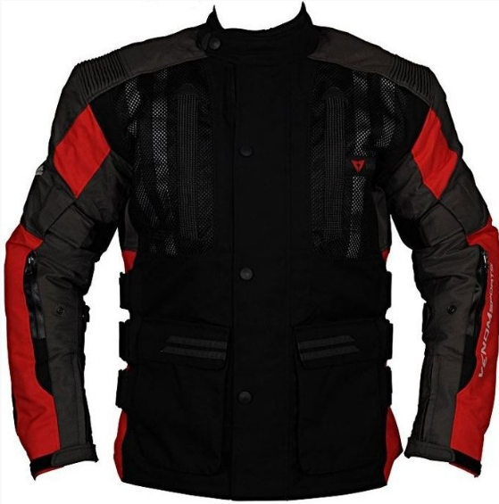 Venom Tourex Touring Erkek Motosiklet Montu Siyah - Kırmızı
