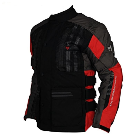 Venom Tourex Touring Erkek Motosiklet Montu Siyah - Kırmızı