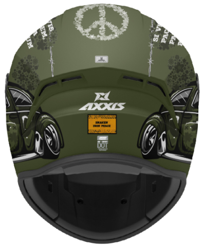 AXXIS DRAKEN S IRON PEACE MATT GREEN