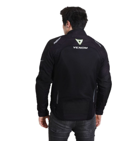 Venom City Yazlık/Mevsimlik Motosiklet Montu (Kısa Model)