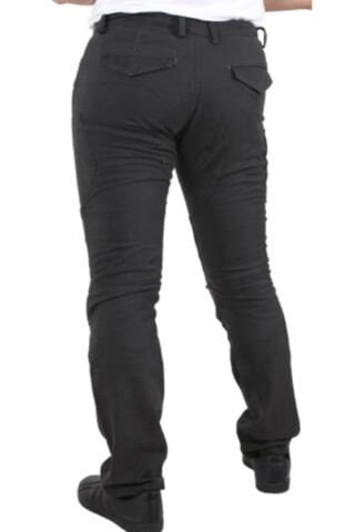 Tech 90 Madra Kevlar Kot Motosiklet Pantolonu Siyah
