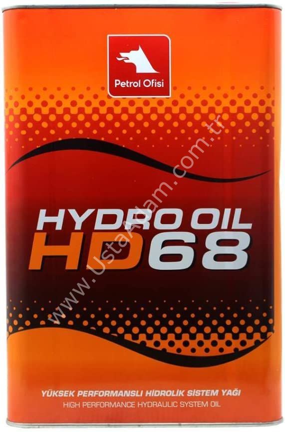 Petrol Ofisi HYDRO OIL HD 68 Hidrolik Yağı - 15 kg