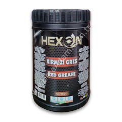 HEXON Kırmızı Gres - 900 gr