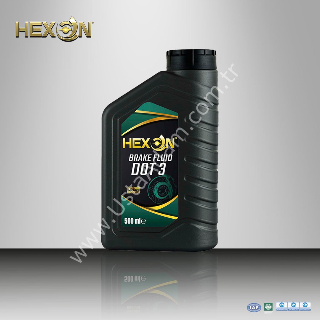 HEXON DOT 3 Fren Hidrolik Yağı - 500 ml