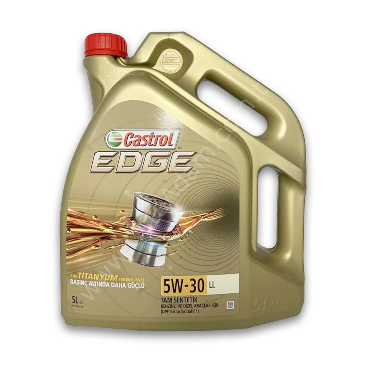 CASTROL EDGE 5W-30 LL Tam Sentetik Motor Yağı - 5 LT