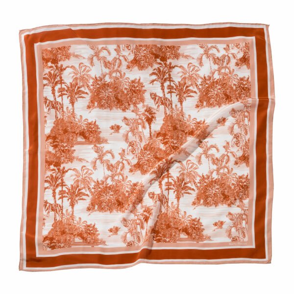 Toile De Jouy Orange Bloom