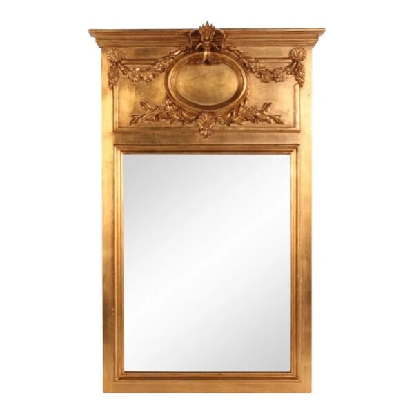 Ahşap Barok Ayna, Altın Renk