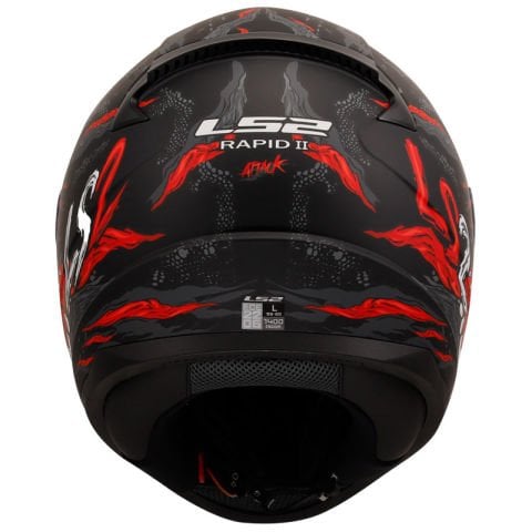 LS2 RAPID 2 KAIJU MAT KASK