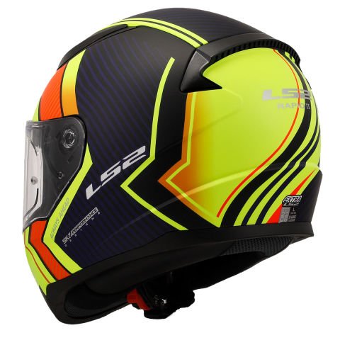 LS2 RAPID 2 EXTRA MAT NEON KASK