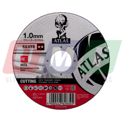 Atlas Paslanmaz Çelik - İnox Ultra İnce Kesici Taş 115x1,0x22,23