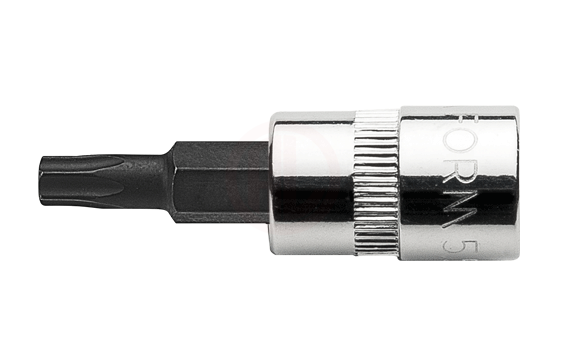 Ceta Form 1/4'' 5 Köşe Delikli TORX Uçlu Lokma - IPR40 x 37 mm