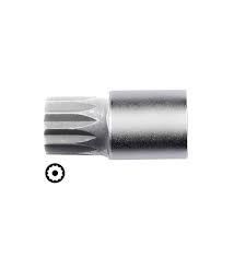 Ceta Form 3/8'' Delikli XZN Uçlu Lokma (Kısa Tip)- M16 x 55 mm