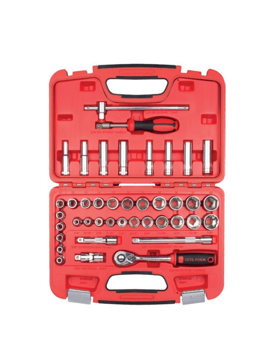 Ceta Form 41 Parça 3/8'' Lokma Takımı /Metrik - SAE