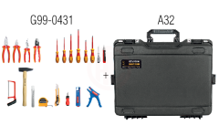 Ceta Form 31 Parça  Elektrikçi Alet Seti (A32 Çanta İçinde)
