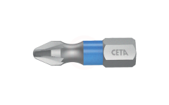 Ceta Form 1/4'' Pozidriv Bits Uç (Renk Kodlu) - PZ1x25 mm