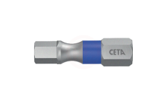 Ceta Form 1/4'' Allen Bits Uç (Renk Kodlu) - 2.5 x 25 mm