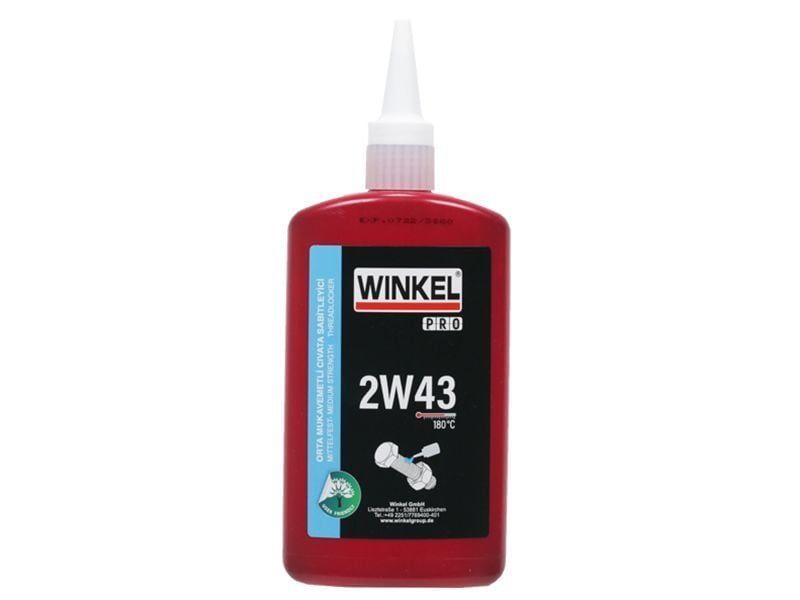 WINKEL PRO 2W43 Vida Sabitleyici Orta Mukavemet 250 ML