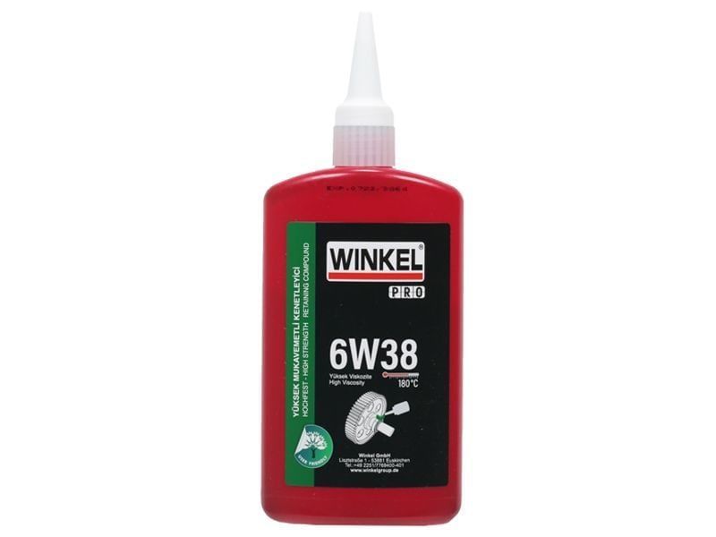 WINKEL PRO 6W38 Sıkı Geçme Çok Yüksek Mukavemet 250 ML
