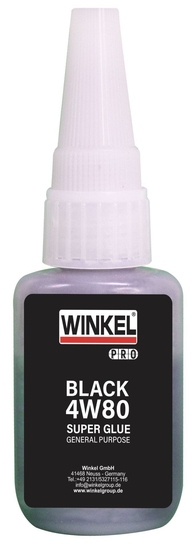 WINKEL PRO Black 4W80 Super Glue 20 GR