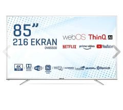 Onvo OV85500 4K Ultra HD 85'' 216 Ekran Uydu Alıcılı webOS Smart LED TV