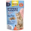 GimCat Nutri Pockets Somon Balıklı Kedi Ödül Maması 60gr