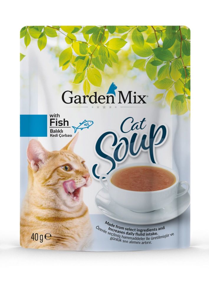 Gardenmix Balıklı Kedi Çorbası 40gr