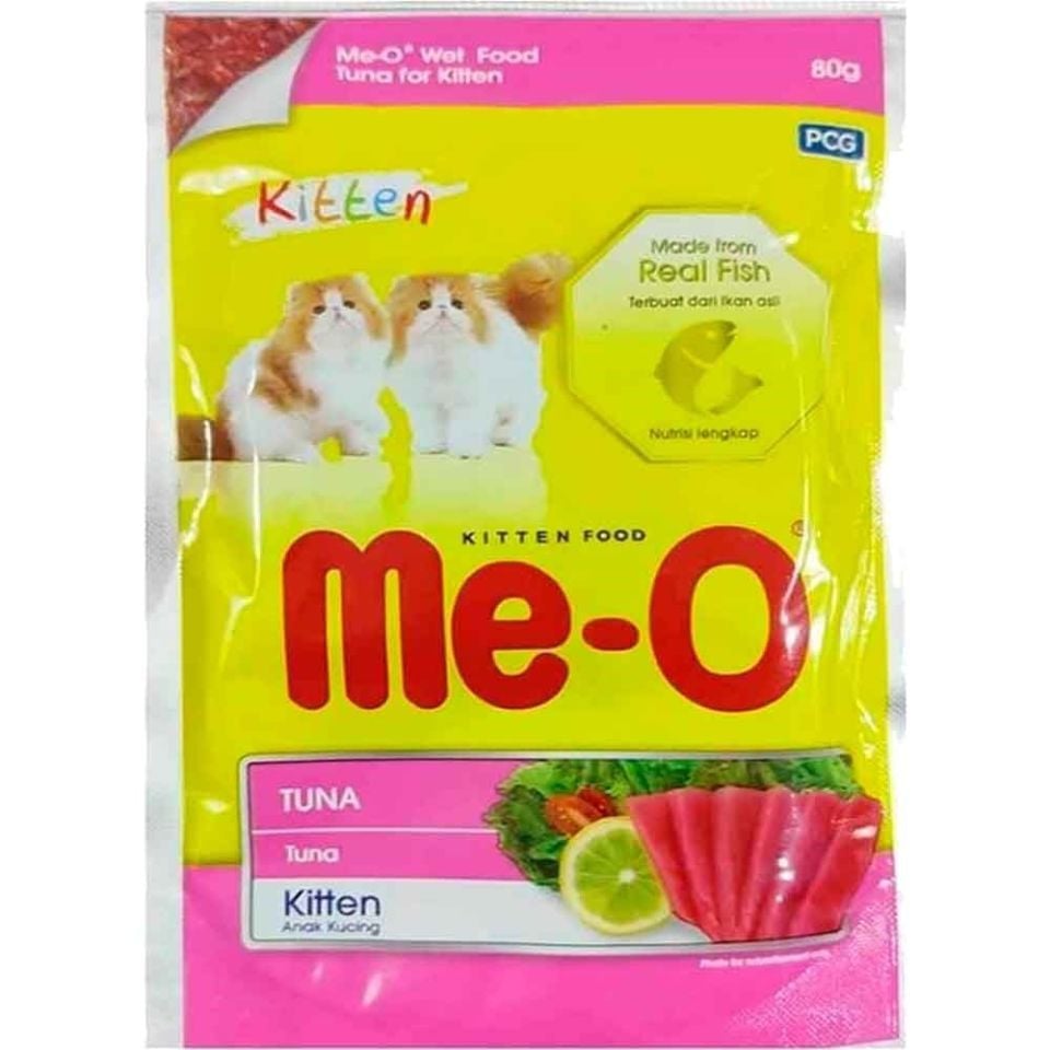 Me-O Kitten Jöle İçerisinde Ton Balıklı Yavru Kedi Konservesi 80gr