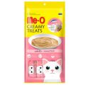 Me-O Creamy Treats Çizgili Orkinos Balıklı Ek Besin ve Kedi Ödülü 4x15gr