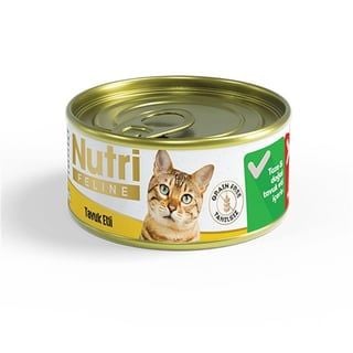 Nutri Feline Tahılsız Tavuk Etli Yetişkin Kedi Konservesi 85gr