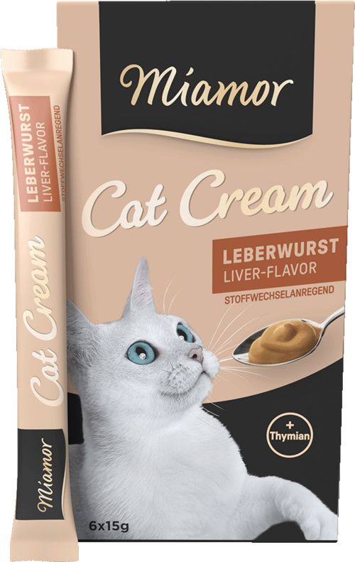 Mıamor Cream Ciğerli Kedi Ödülü 6x15 G