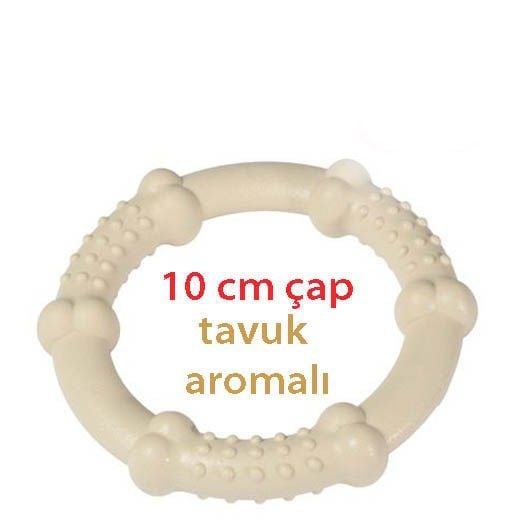 Karlıe Naylon Çiğneme Halkası Tavuklu 10cm