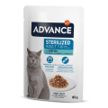 Advance Cat Sterılızed Codfısh Wet Pouch 85gr