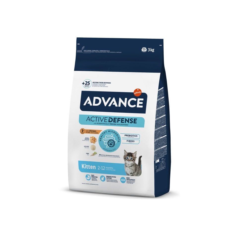 Advance Cat Kıtten Chıcken & Rıce 3kg