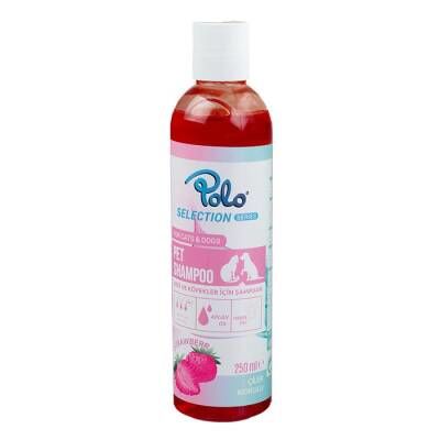 Polo Çilek Kokulu Kedi-Köpek Şampuanı 250ml