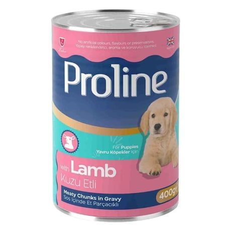 Proline Sos İçinde Parça Kuzu Etli Yavru Köpek Konservesi 400gr