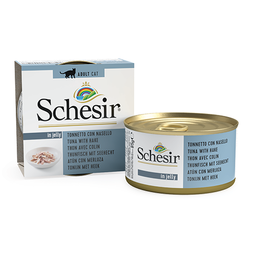 Schesir Tuna ve Barlam Balıklı Kedi Konservesi 85Gr