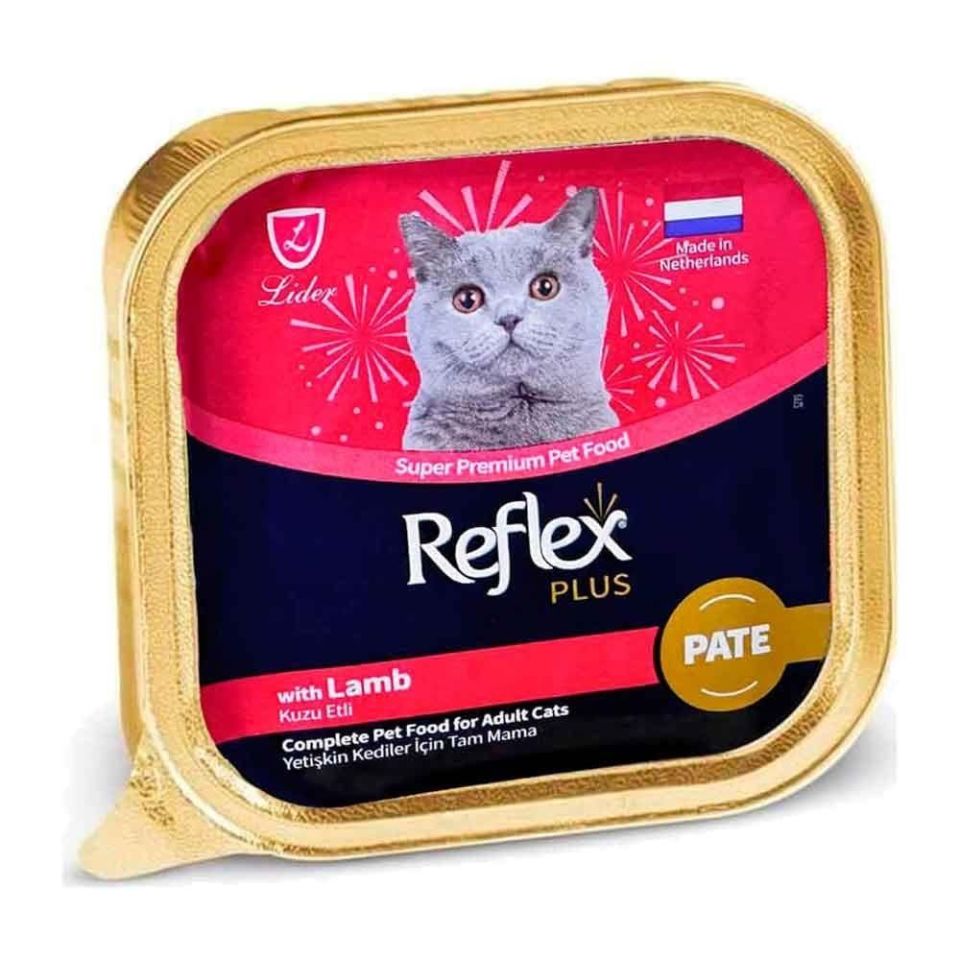 Reflex Plus Pate Kuzu Etli Yaş Kedi Maması 85gr