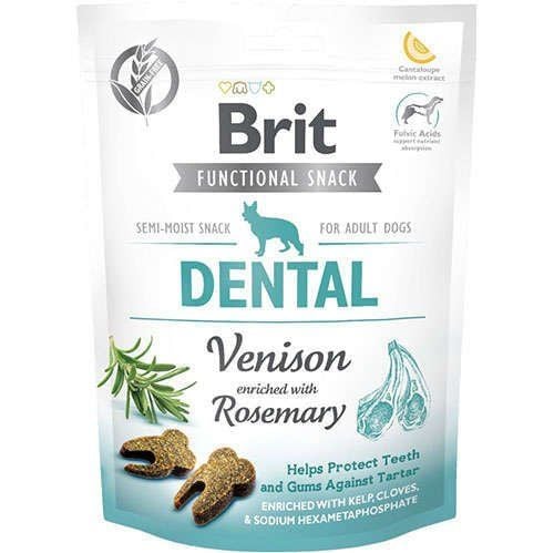 Brit Dental Biberiye ve Geyik Etli Diş Sağlığı için Köpek Ödülü 150gr