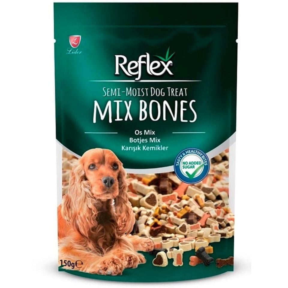 Reflex Köpek Ödülü Yumuşak Mix Bones 150 Gr