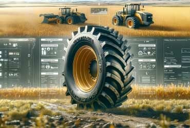 In Land- und Industriebereichen: E- und L-Reifen