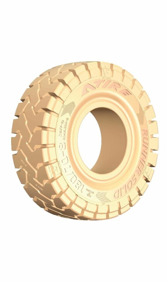 Atire Ringless Premium Plus Runner Solid Non-Marking Solid Forklift Tire