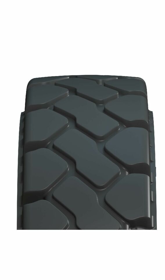 Premium Achiever Plus Black Solid Port Tire with Atire Circlip