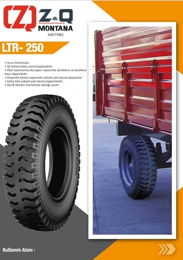 ZQ Montana - Trailer Tire LTR - 250