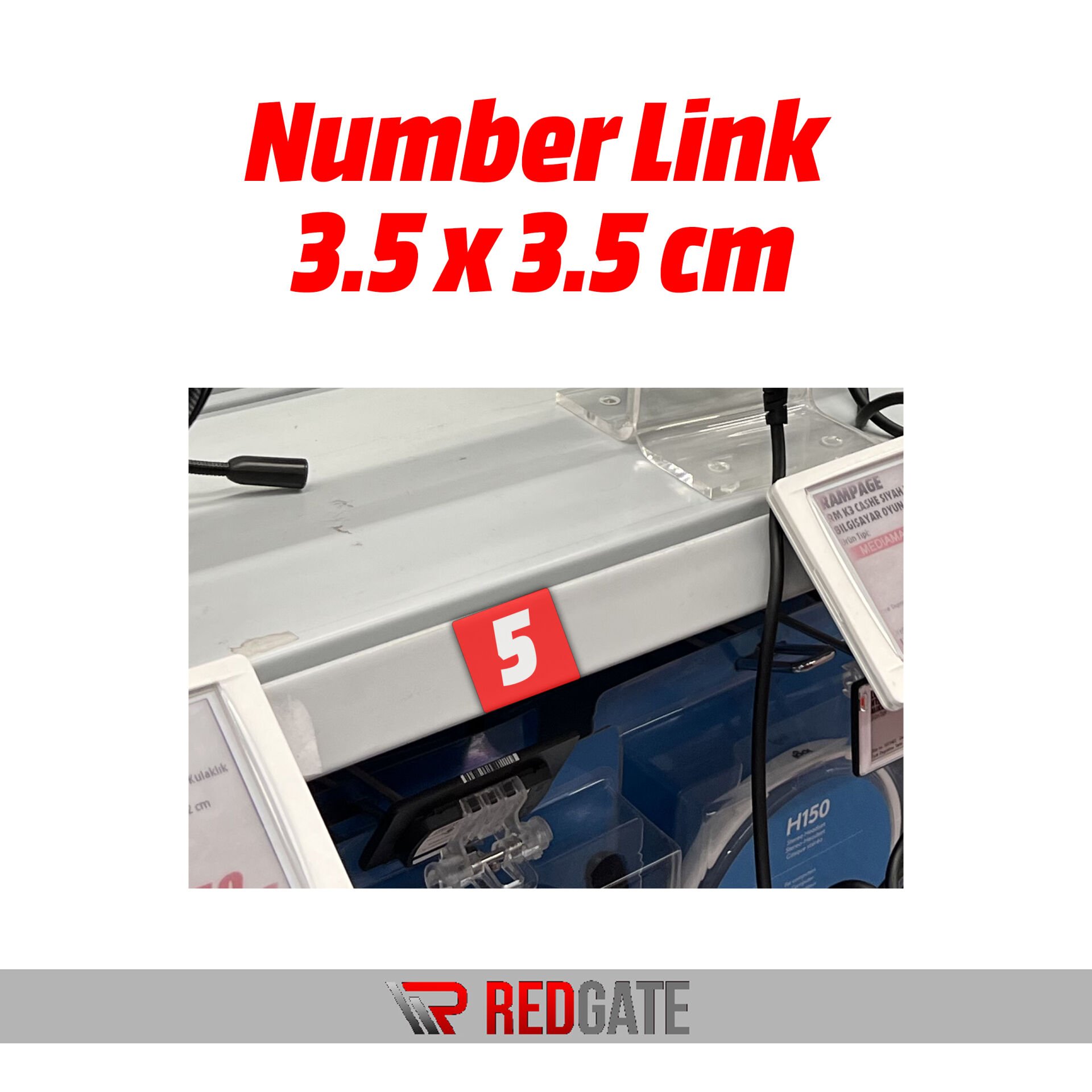 Number Link 3.5 x 3.5 cm